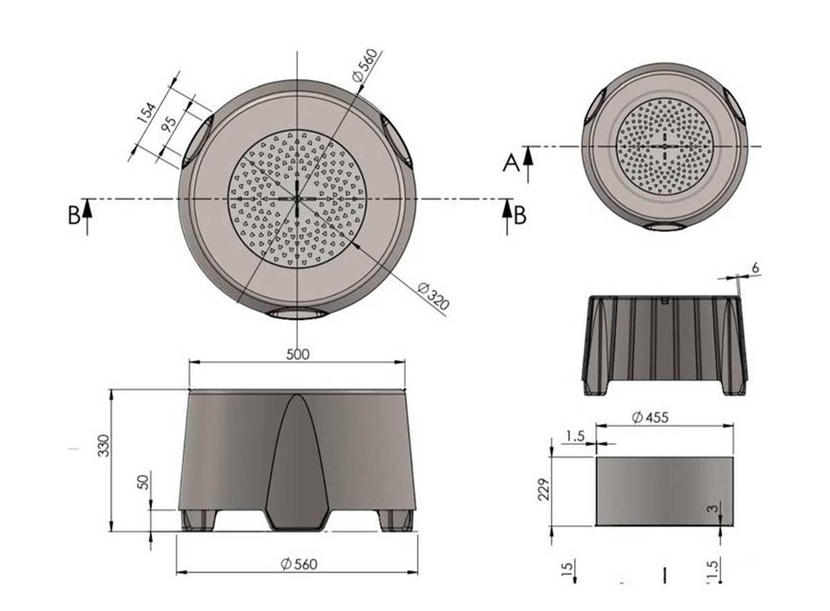 Infire Feuerstelle Firefly Holzgrill