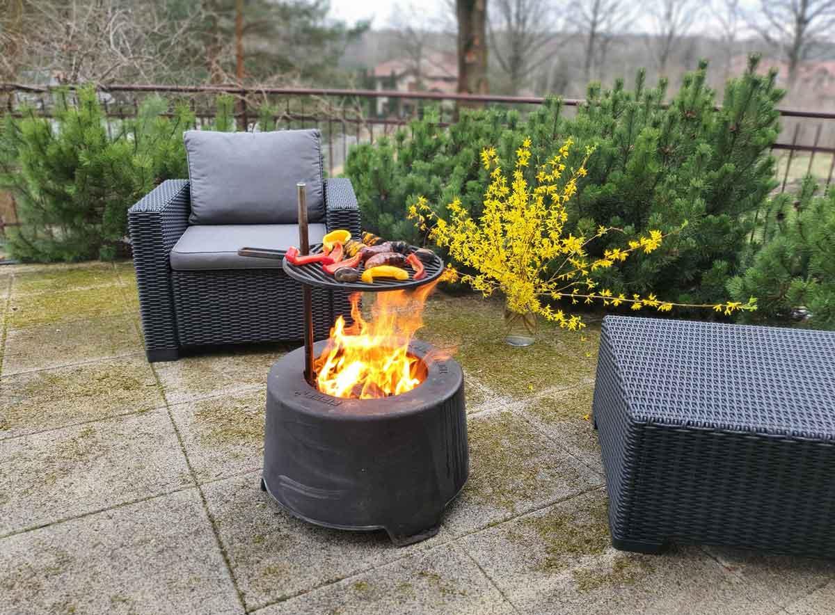 Infire Feuerstelle Firefly Holzgrill