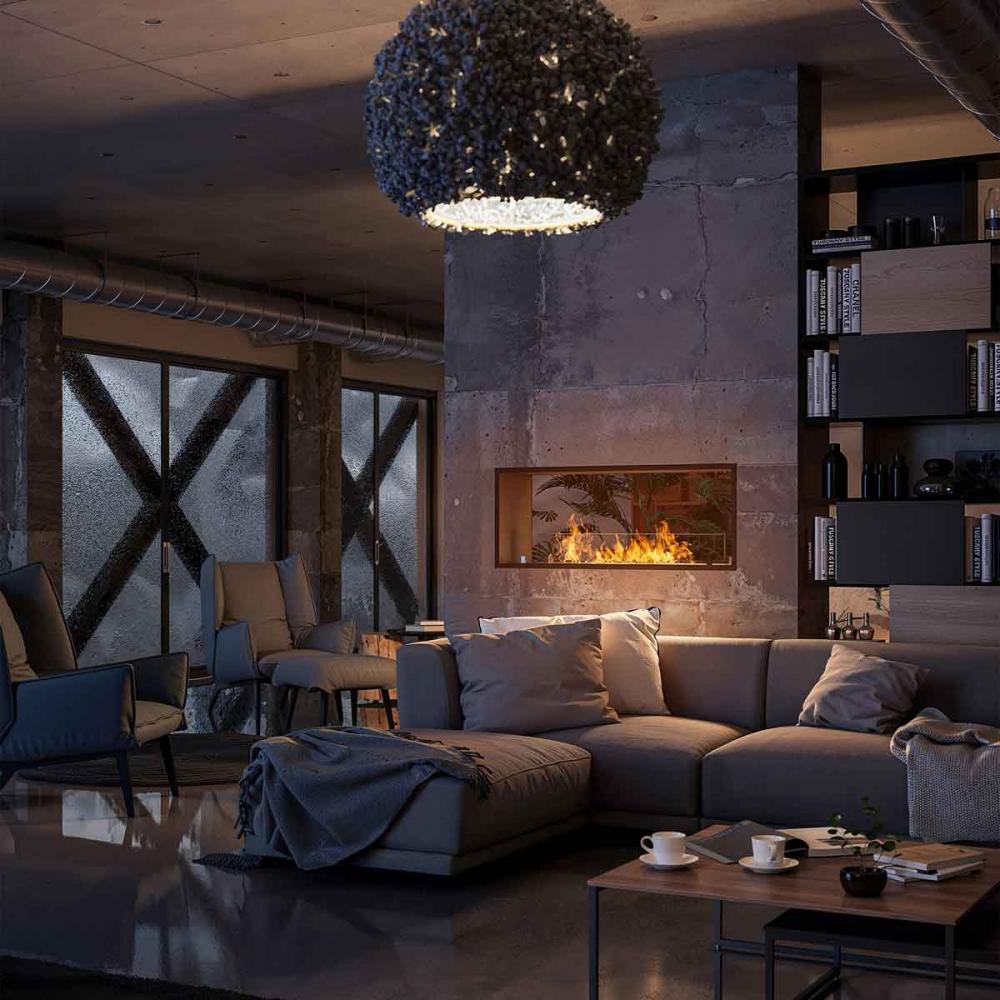 Bioethanol fireplace 2side Slim 1200 from Infire