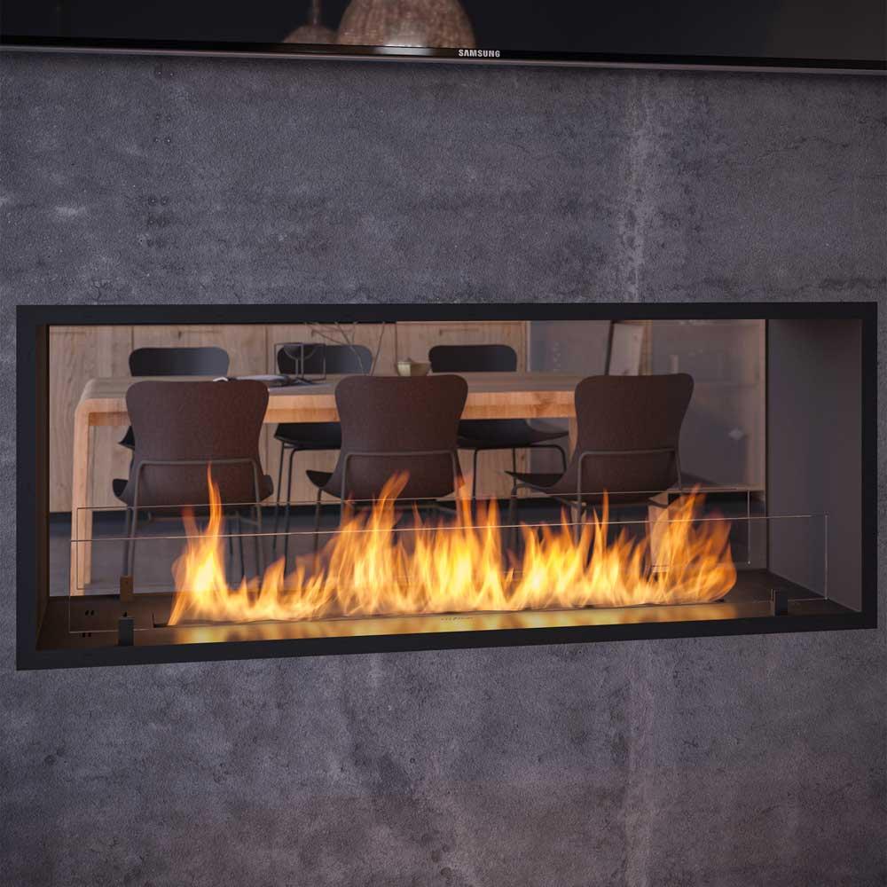 Bioethanol fireplace 2side Slim 1200 from Infire