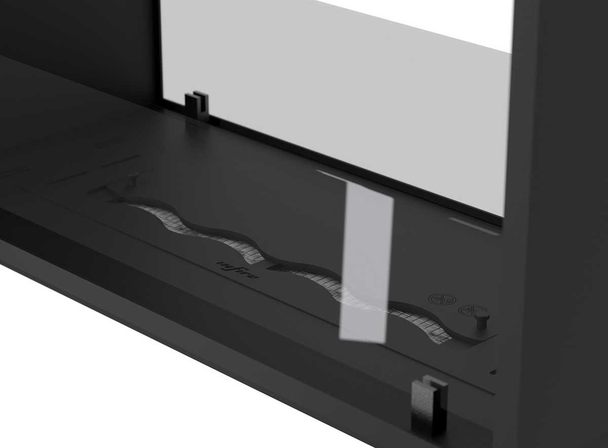Bioethanol-Einbaukamin 2side Slim 1400 Vertical von Infire
