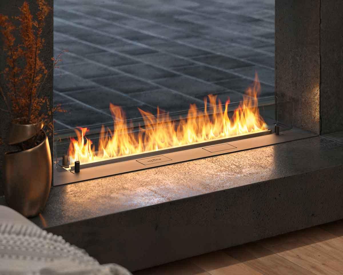 Automatik Bioethanol-Einbaubrenner Burner 1000 Basic Etronic von Infire