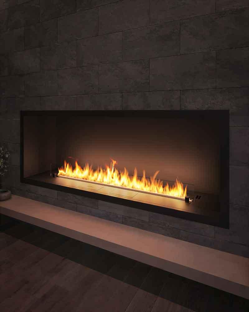 Automatik Bioethanol-Einbaukamin Inside 1500 Etronic von Infire