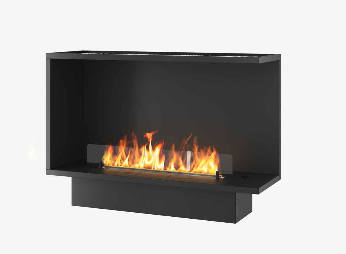 Automatik Bioethanol-Einbaukamin R1000 Basic Etronic von Infire