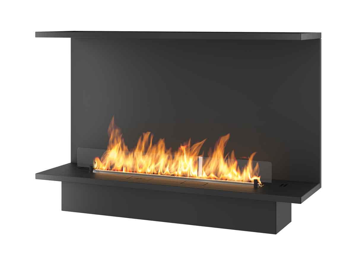 Ethanol built-in fireplace Infire C1200 Basic Etronic