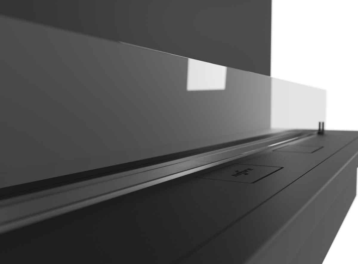 Ethanol built-in fireplace Infire C1400 Basic Etronic