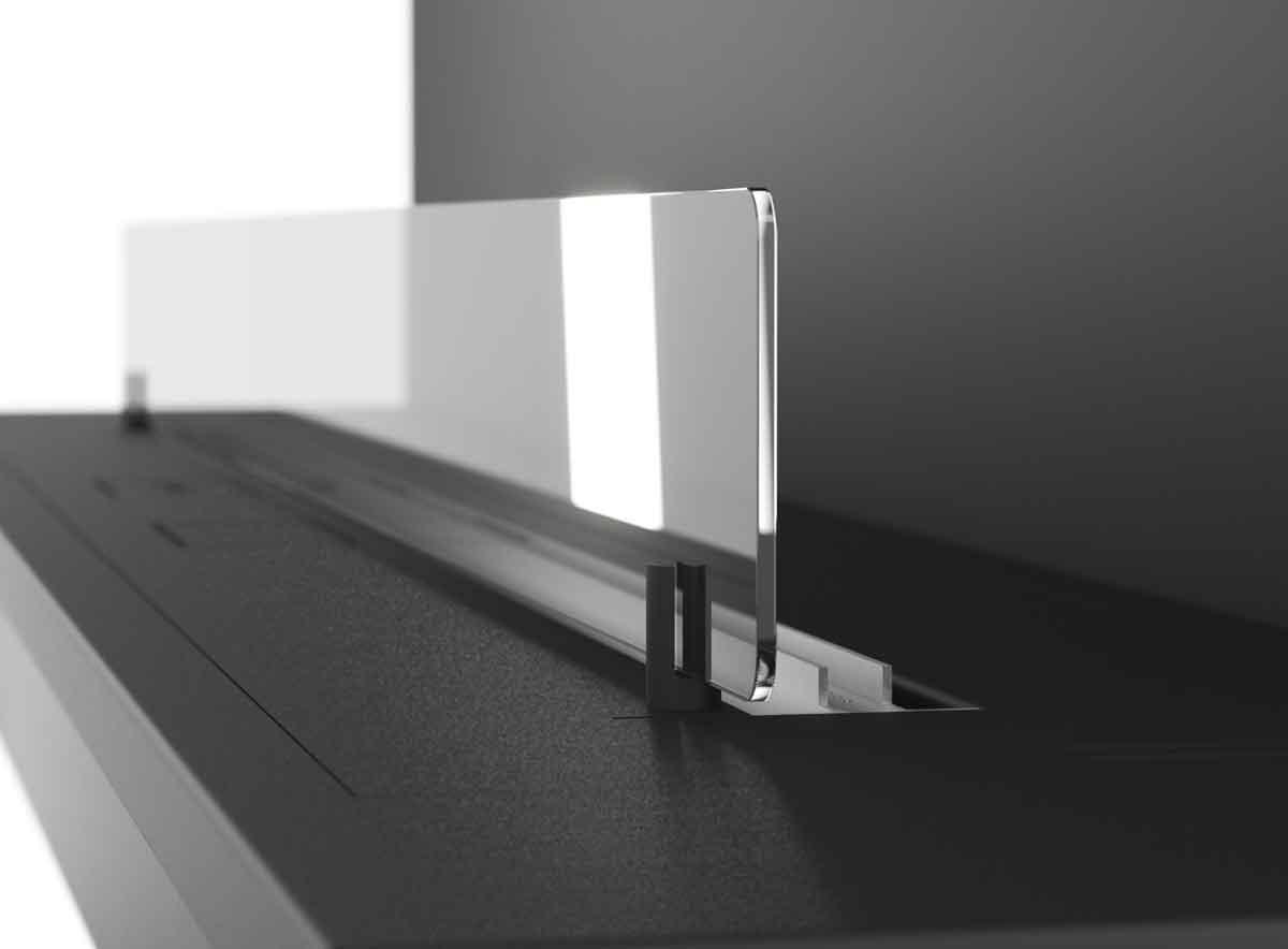 Ethanol built-in fireplace Infire C1800 Basic Etronic