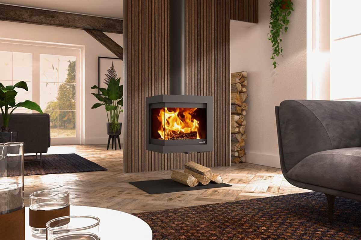 Dik Geurts stove Bora Corner Fixed