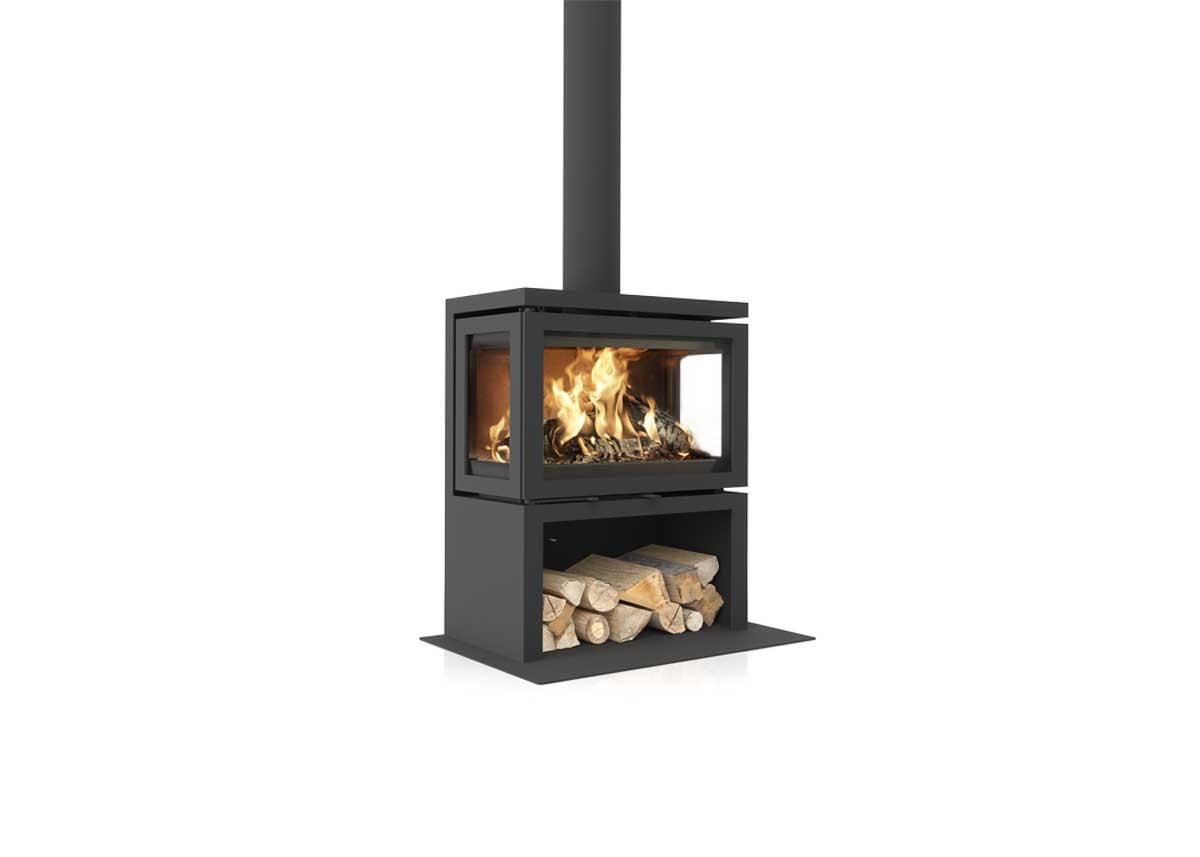 Dik Geurts Kaminofen Vidar Triple Medium Store