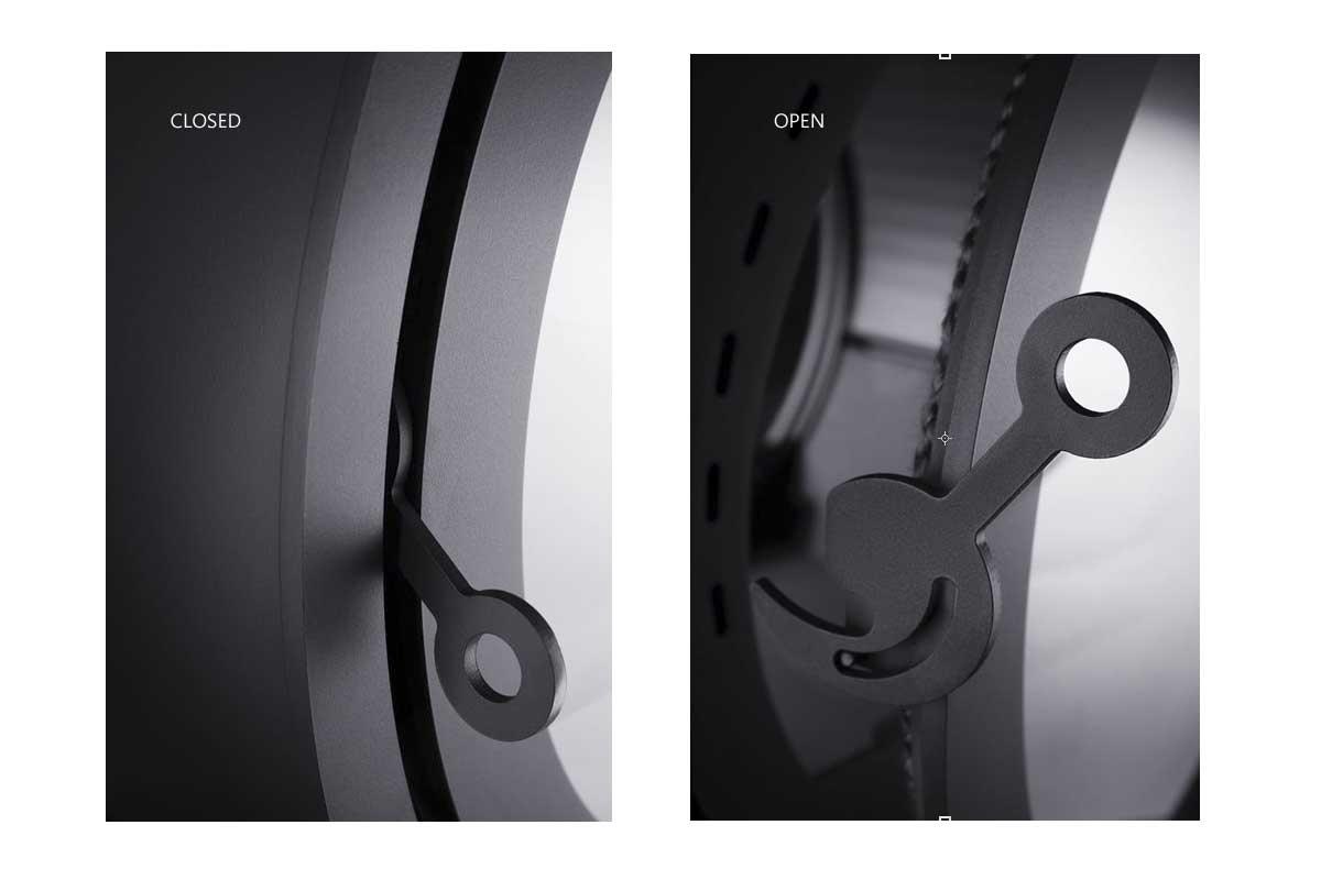 Dik Geurts stove Odin Front Wall