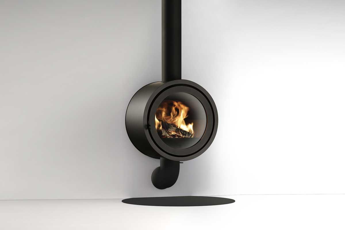 Dik Geurts stove Odin Front Wall