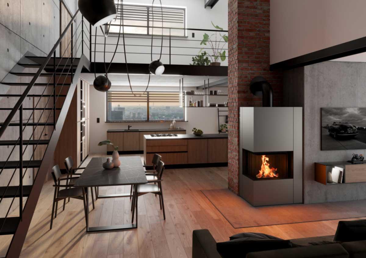 Kaminofen Apollon 2L von Spartherm Living Fire