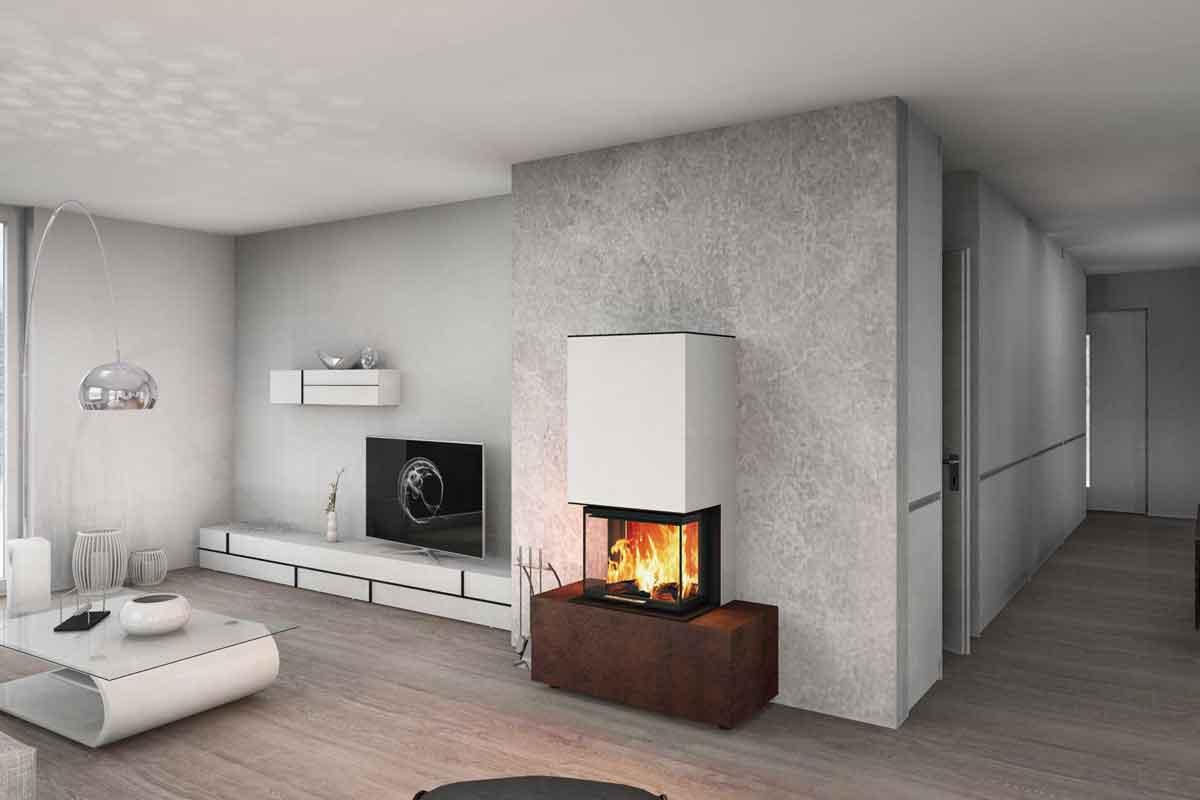 neocube P11 von cb-tec in Arctic white und iron corten