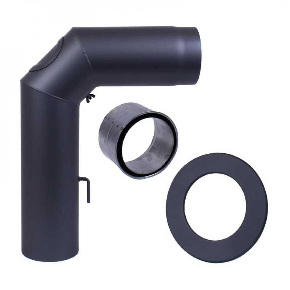 Plasma-welded flue pipe set Ø150 mm standard