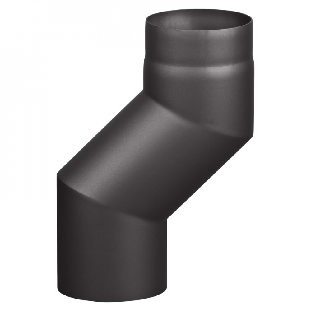 Plasmageschweißtes Rauchrohr Ø150 mm Versatz-Bogen 120mm