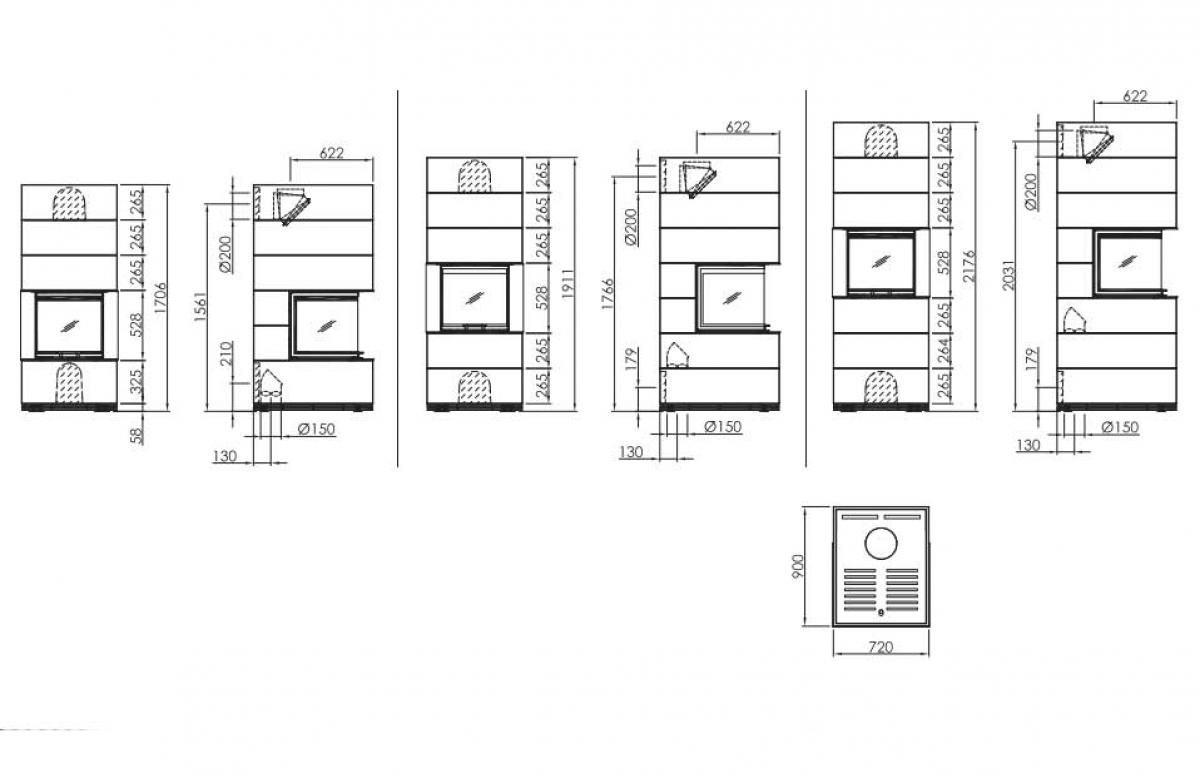 Spartherm SIM Arte U ­50h­-4S