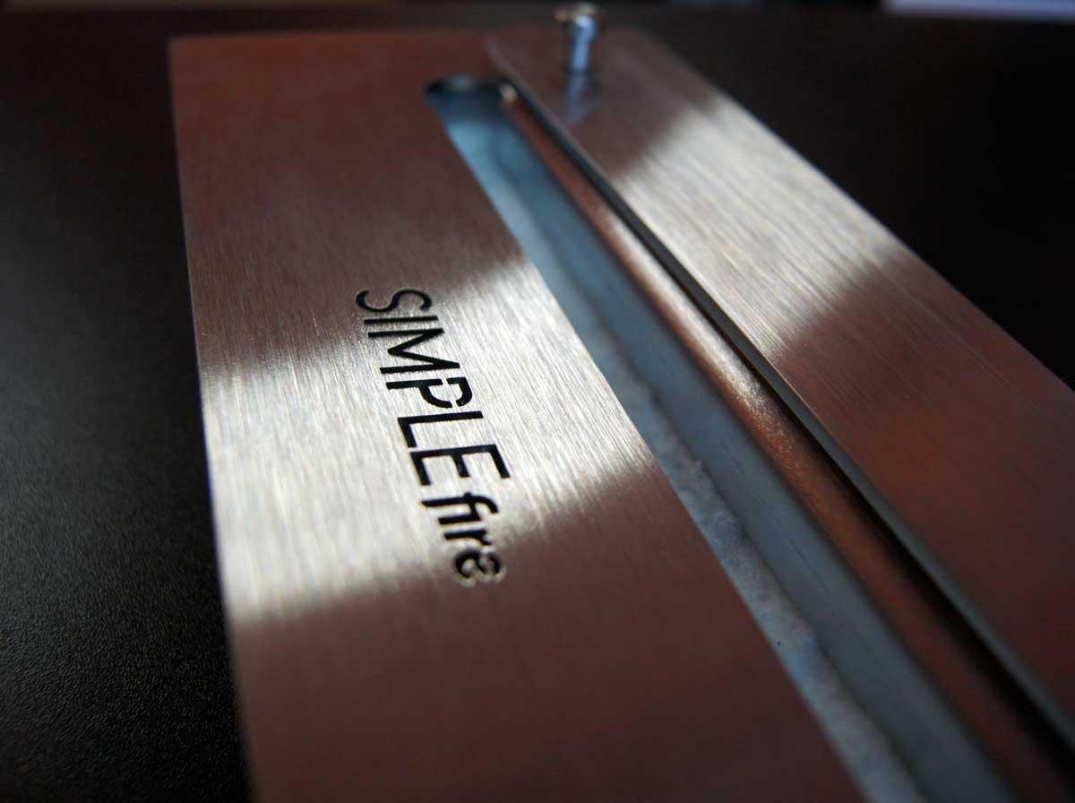 Bioethanol-Wandkamin Frame 600 von Simplefire