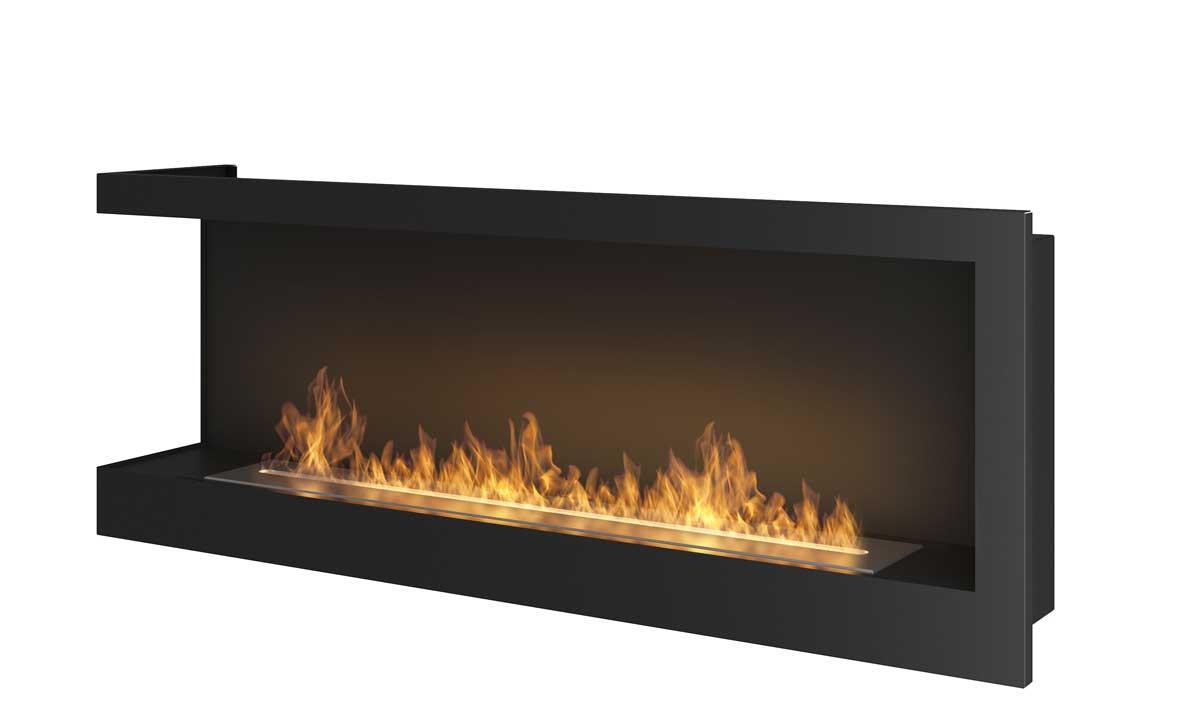 Bioethanol-Wandkamin Corner 1200L von Simplefire