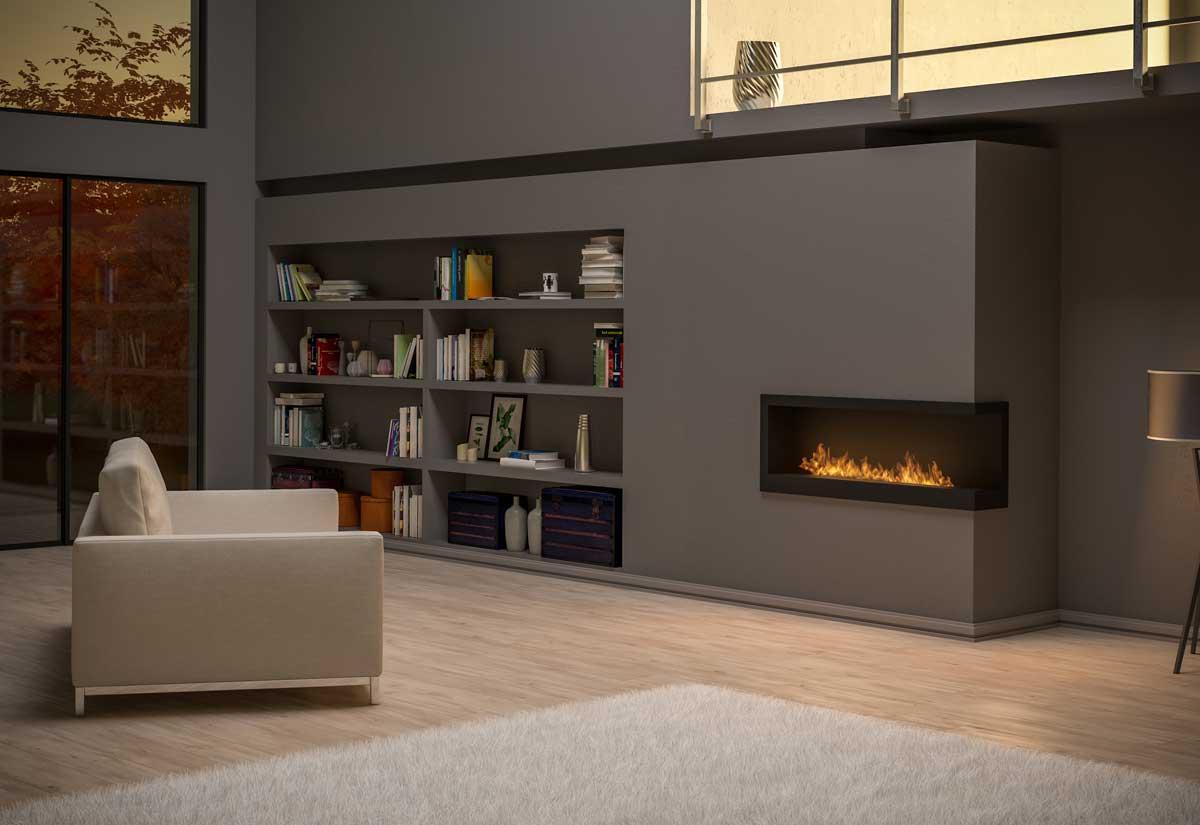 Bioethanol-Wandkamin Corner 1200 R von Simplefire