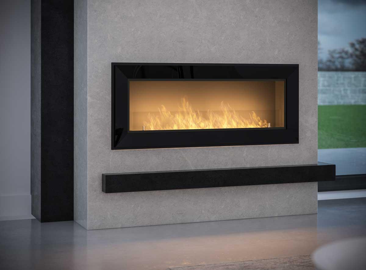 Bioethanol-Wandkamin Frame 1200 von Simplefire
