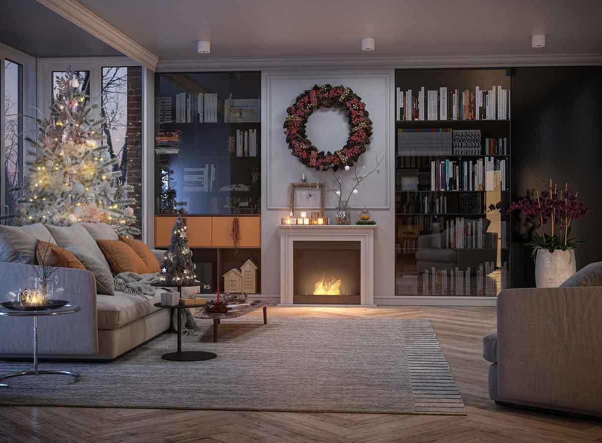 bioethanol fireplace Portal 1 from Simplefire