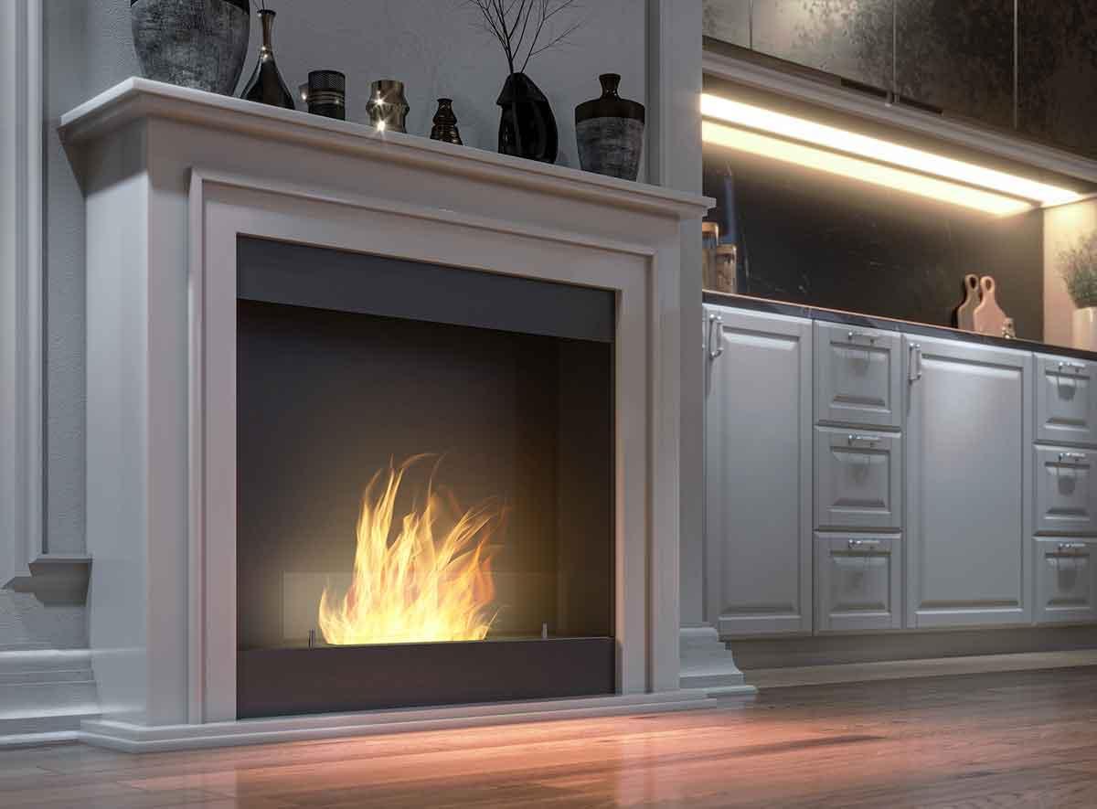 bioethanol fireplace Portal 1 from Simplefire