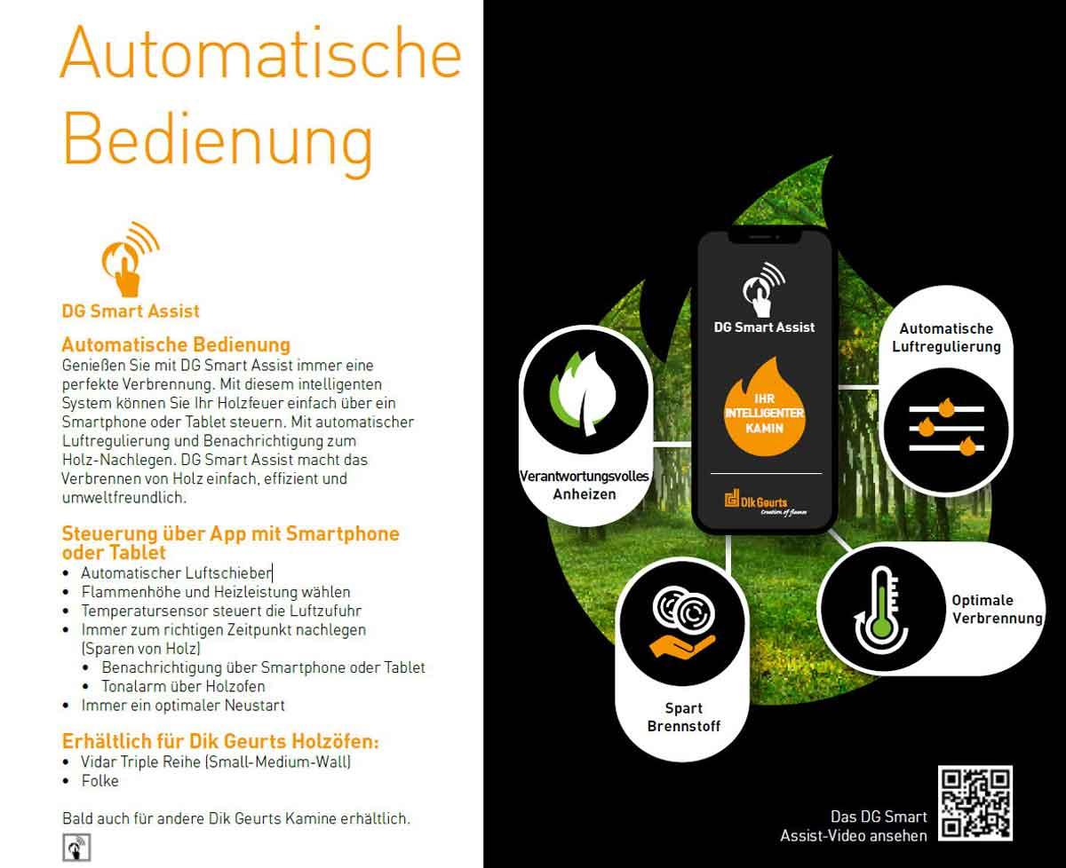 Dik Geurts Kaminofen Vidar Triple Medium (Wall)