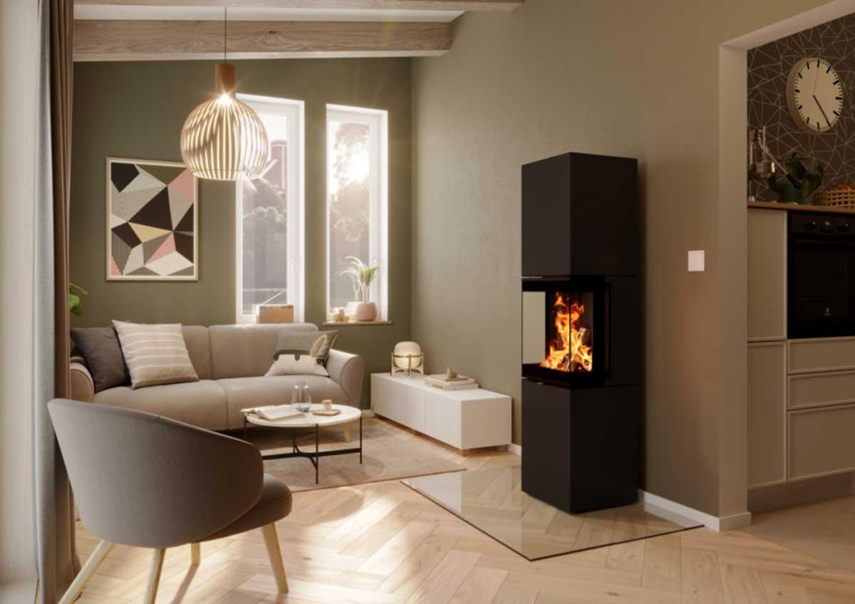 Kaminofen Trico L Steel von Spartherm