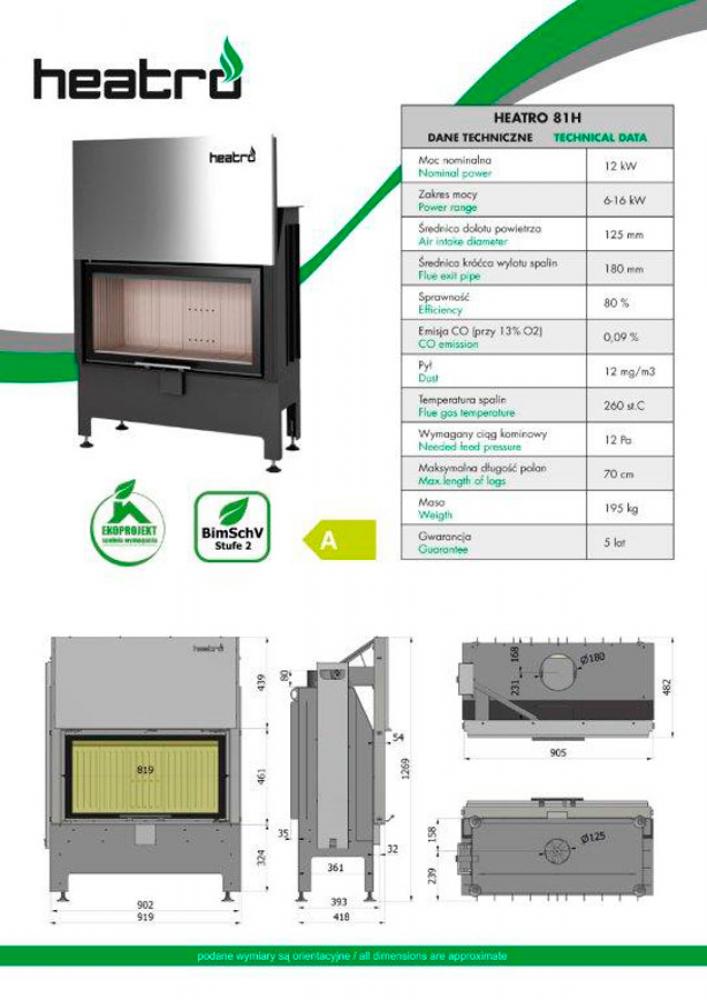 Kamineinsatz HEATRO 81H