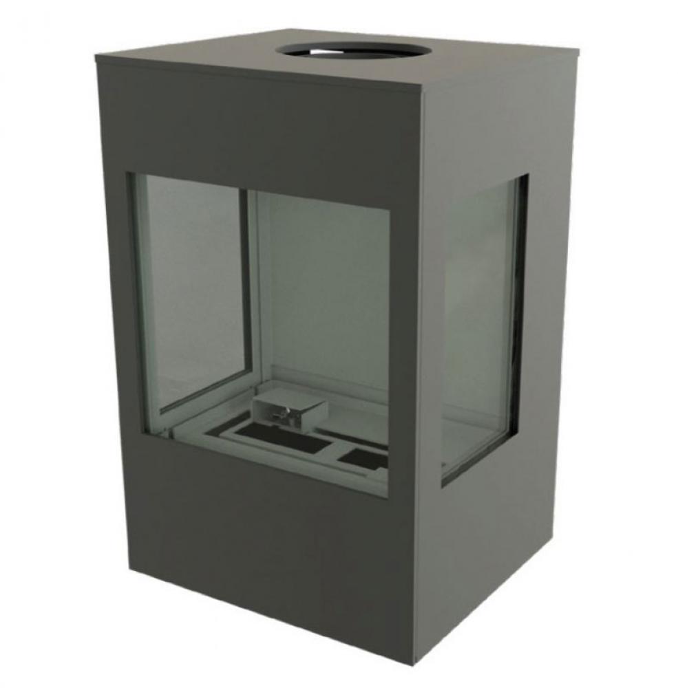 Wanders gas stove Onyx Wall