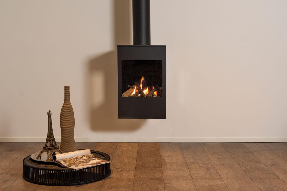 Wanders gas stove Onyx Wall