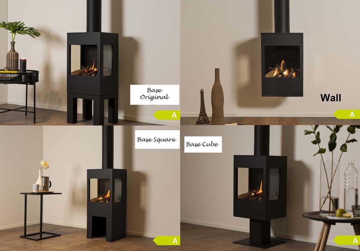 Wanders gas stove Onyx