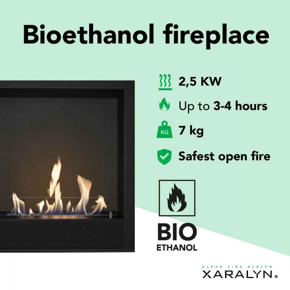 Bioethanol-Einbaubox M von Xaralyn