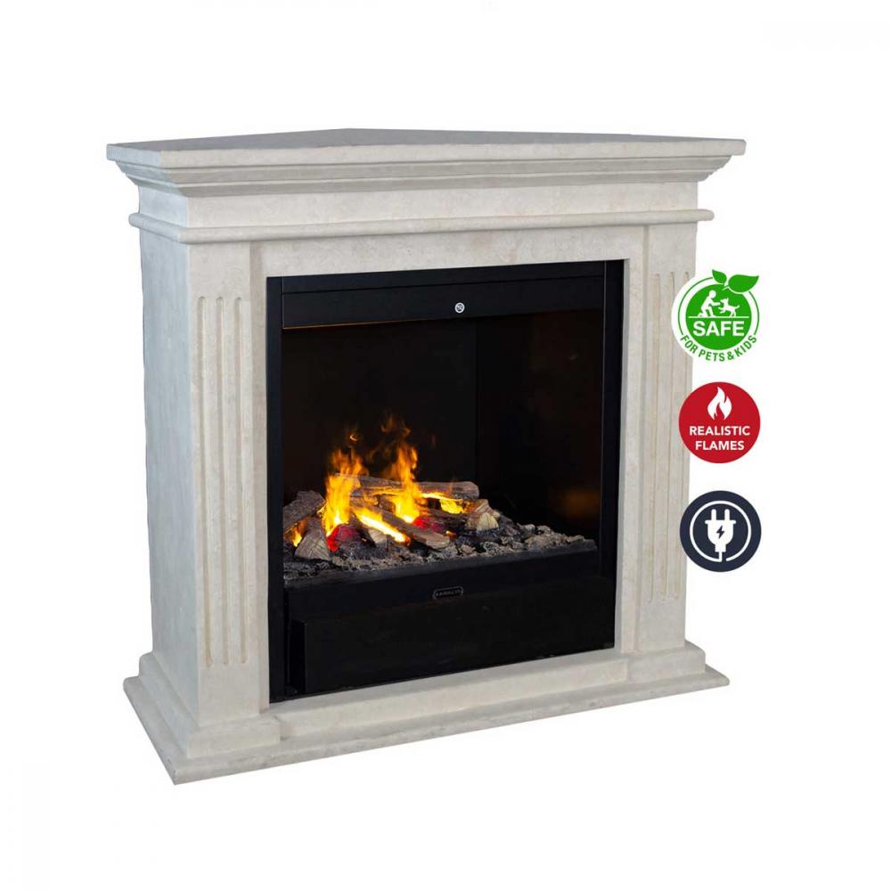 Electric fireplace Xaralyn Cadiz Corner Optimyst Albany