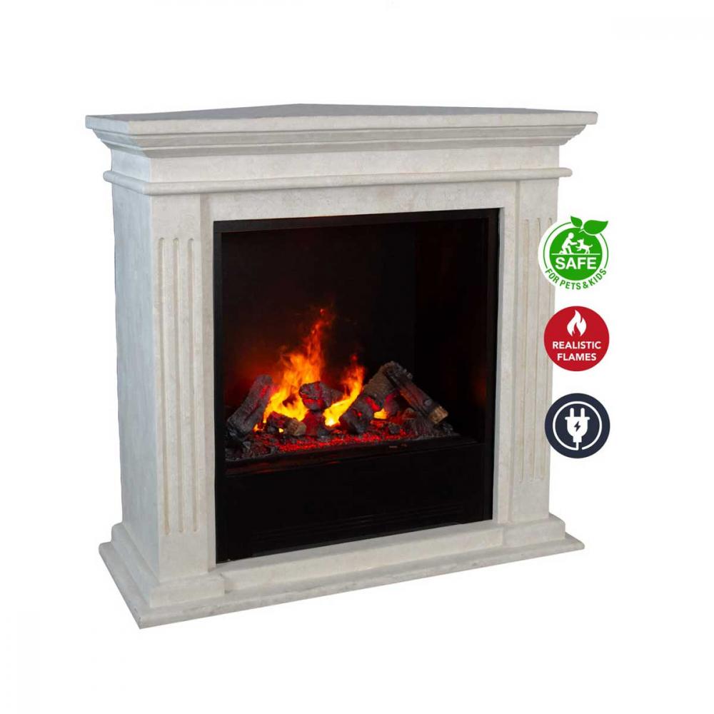 Electric fireplace Xaralyn Cadiz Corner Optimyst