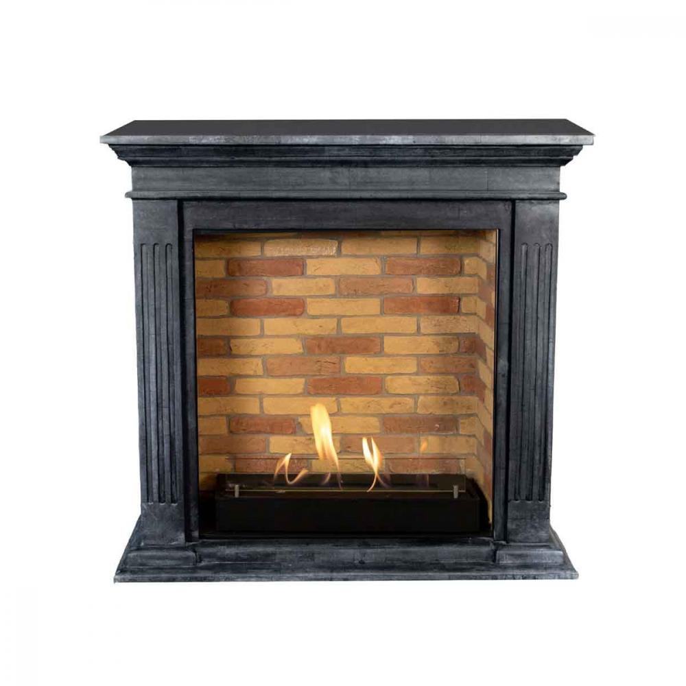 Xaralyn Bioethanolkamin Cadiz Stein Anthrazit mit Steindekor