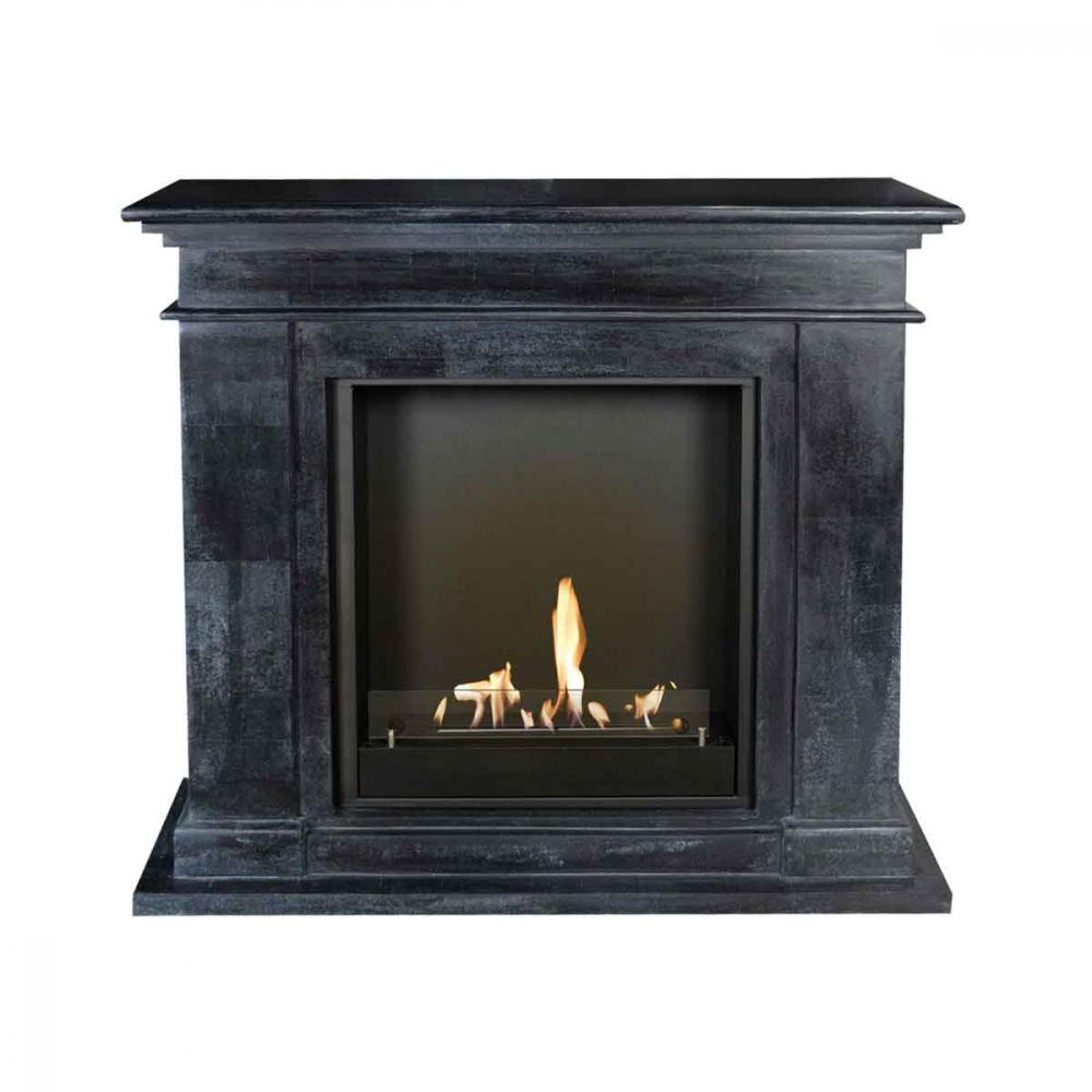Ethanol fireplace Xaralyn Kos Stone anthracite