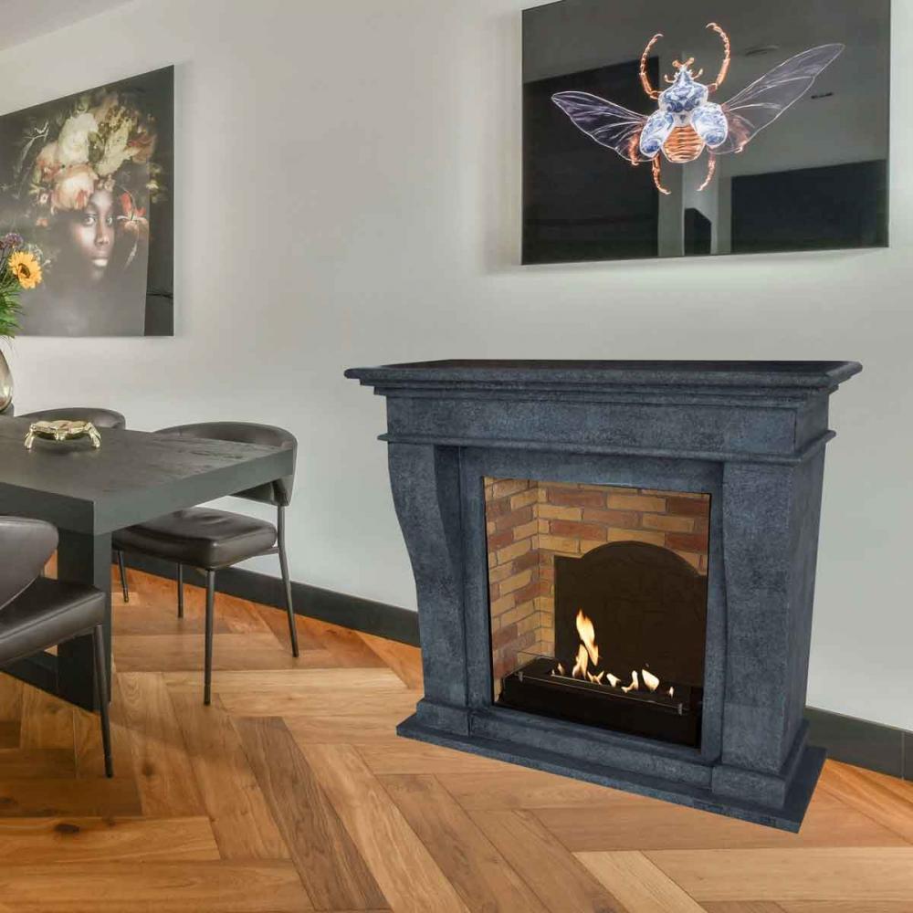 Xaralyn Bioethanolkamin Kreta Stein & Medaillon anthrazit