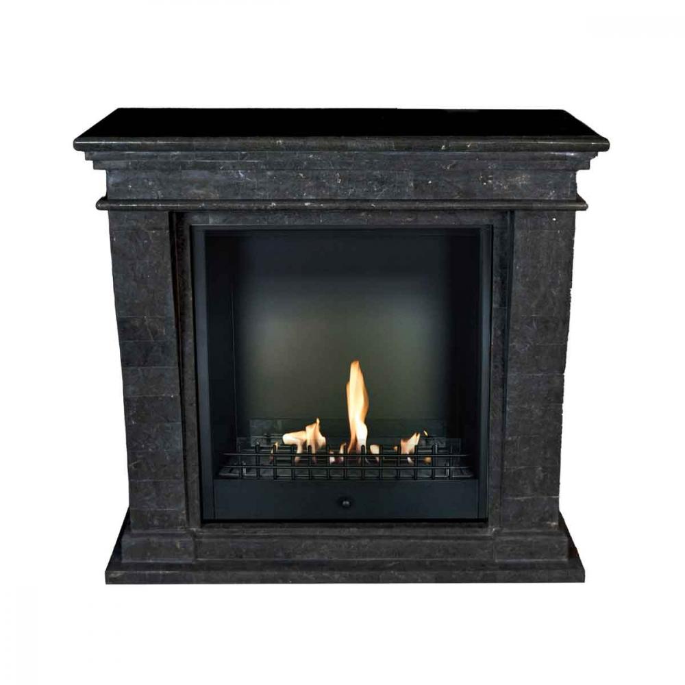 Xaralyn Bioethanolkamin Kreta Mini Classic Stein anthrazit poliert