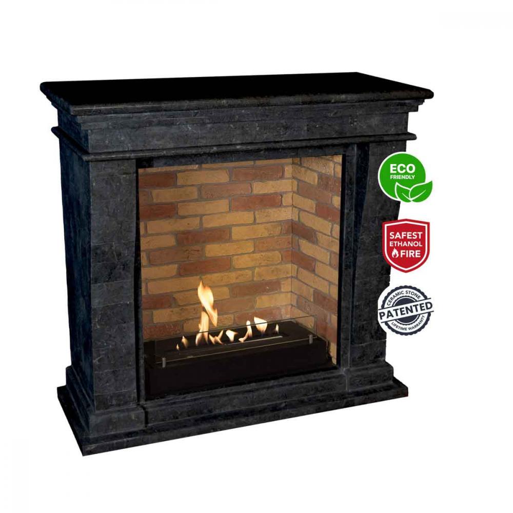 Xaralyn Bioethanolkamin Kreta Mini Steindekor anthrazit