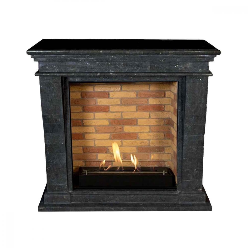 Xaralyn Bioethanolkamin Kreta Mini Steindekor anthrazit poliert