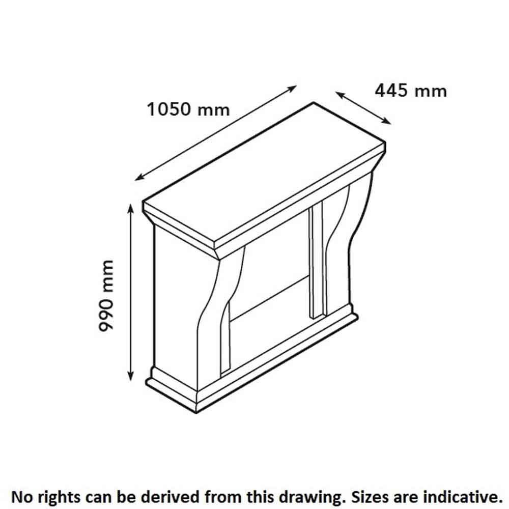 Xaralyn Bioethanolkamin Kreta Mini Stein anthrazit