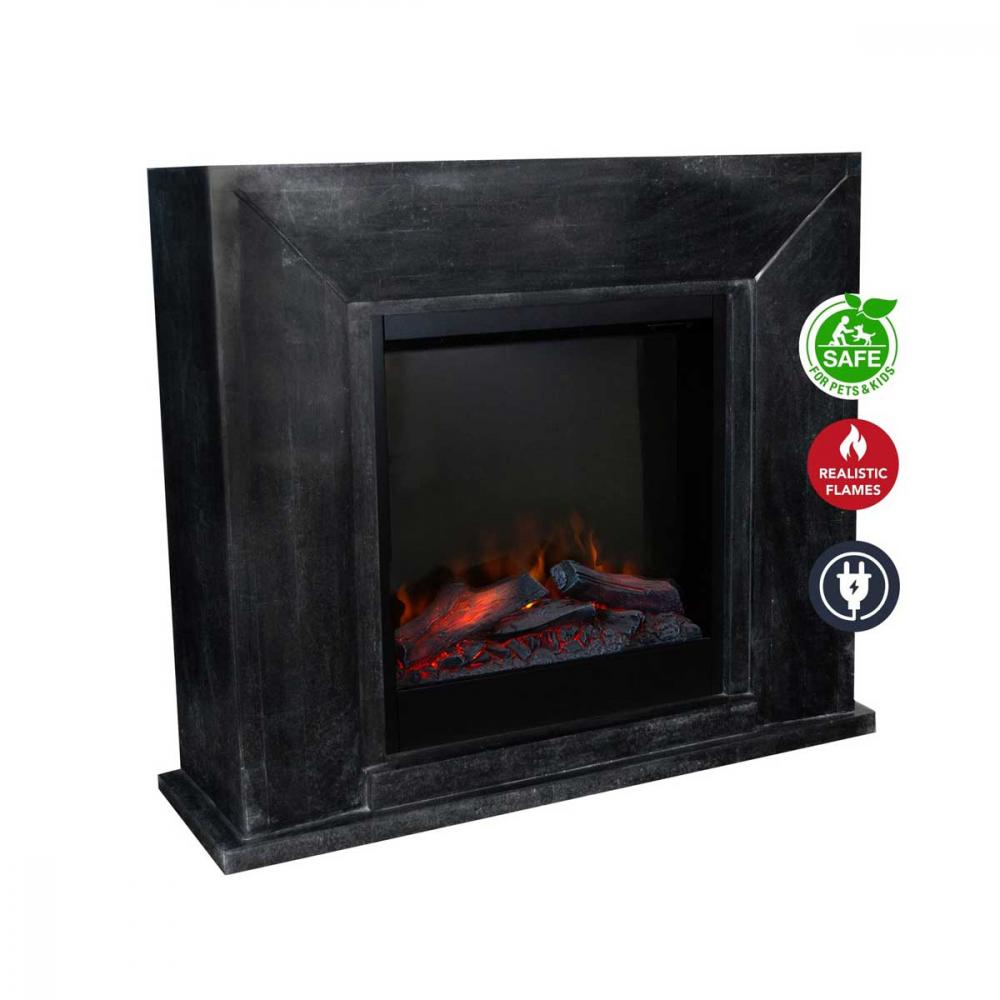 Xaralyn Elektrokamin Nero Levico