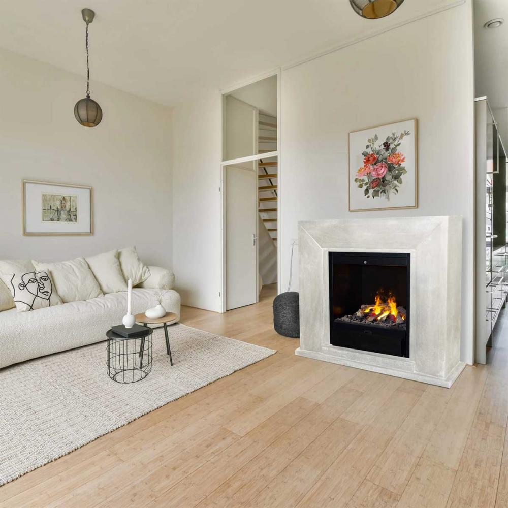 Electric fireplace Xaralyn Nero Optimyst Albany