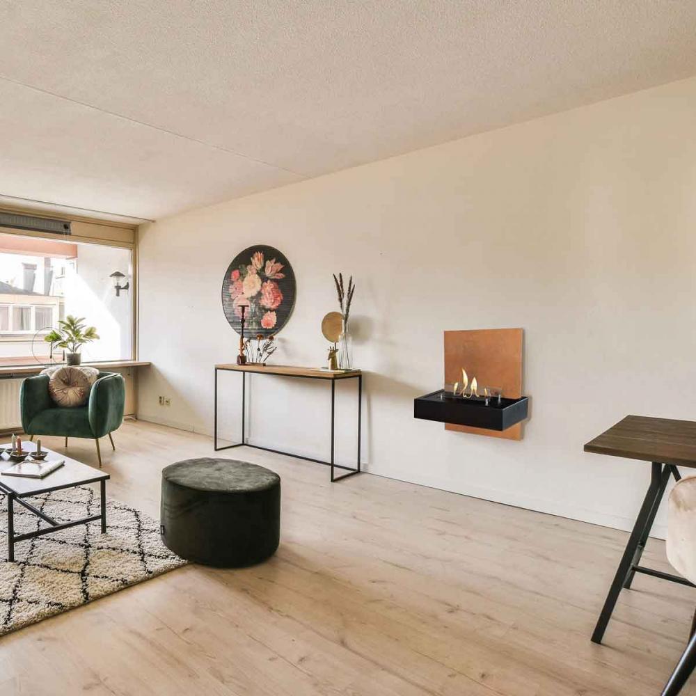 Bioethanol-Wandkamin Quero von Xaralyn