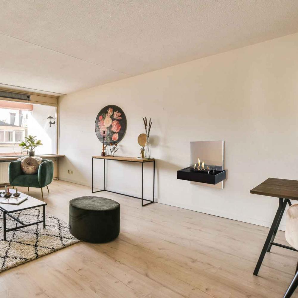 Bioethanol-Wandkamin Quero von Xaralyn