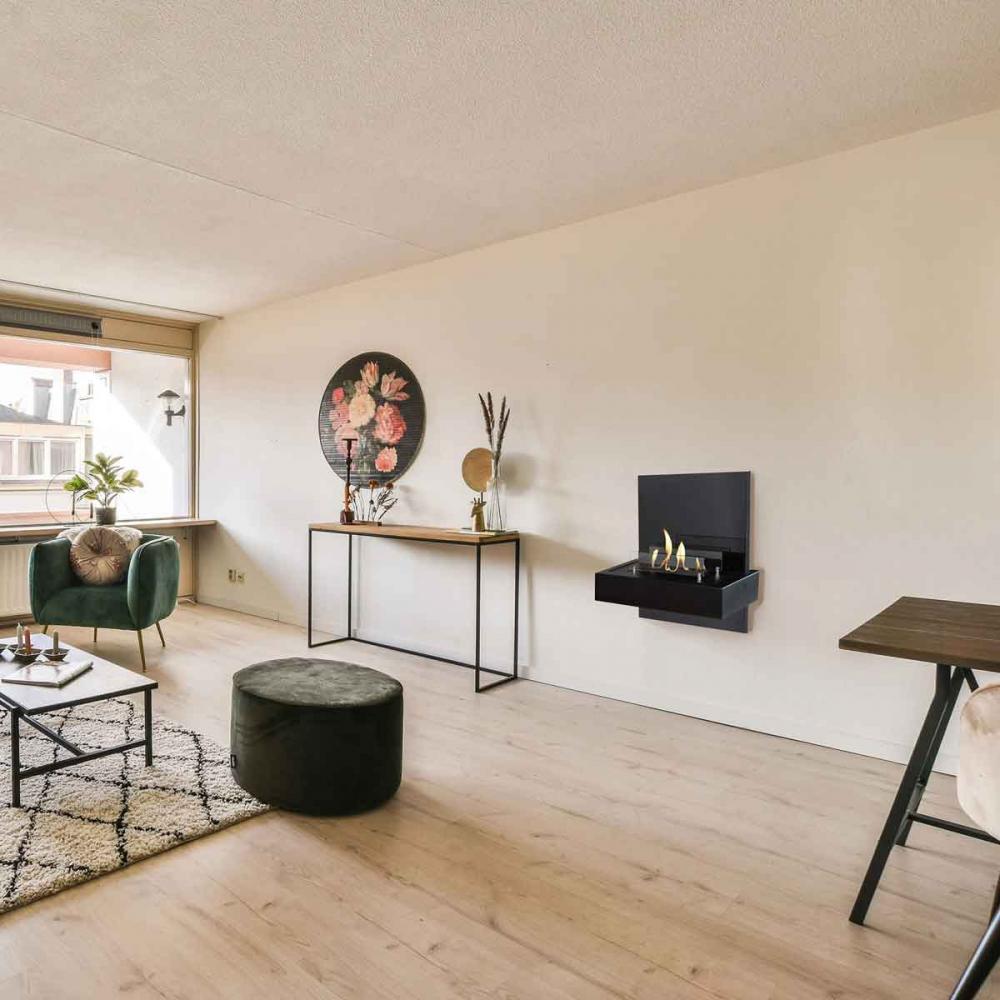 Bioethanol-Wandkamin Quero von Xaralyn